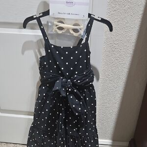 Polka Dot Dress with Bow